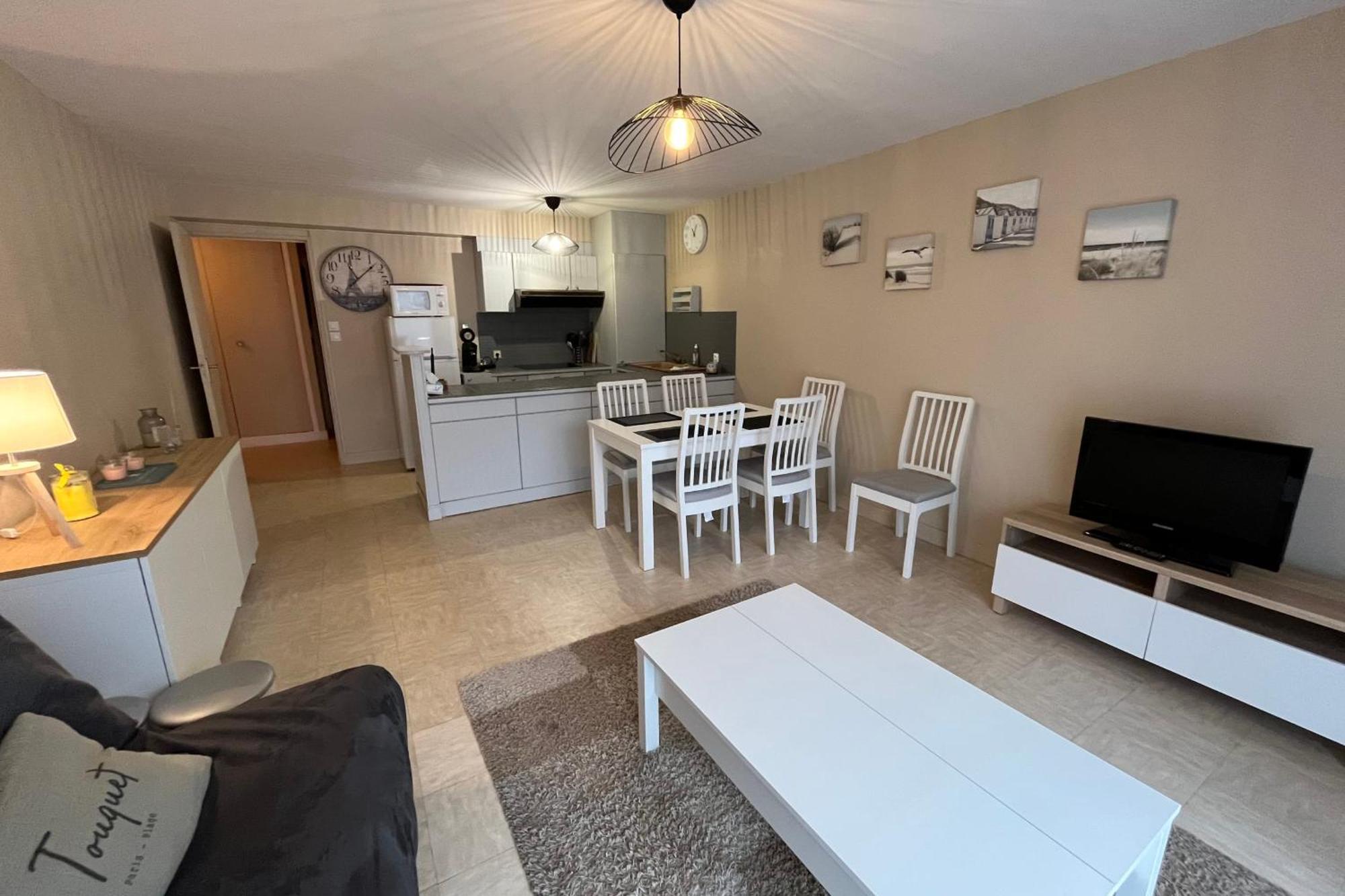 Pleasant Apartment For 6 People With Parking Space Le Touquet Buitenkant foto