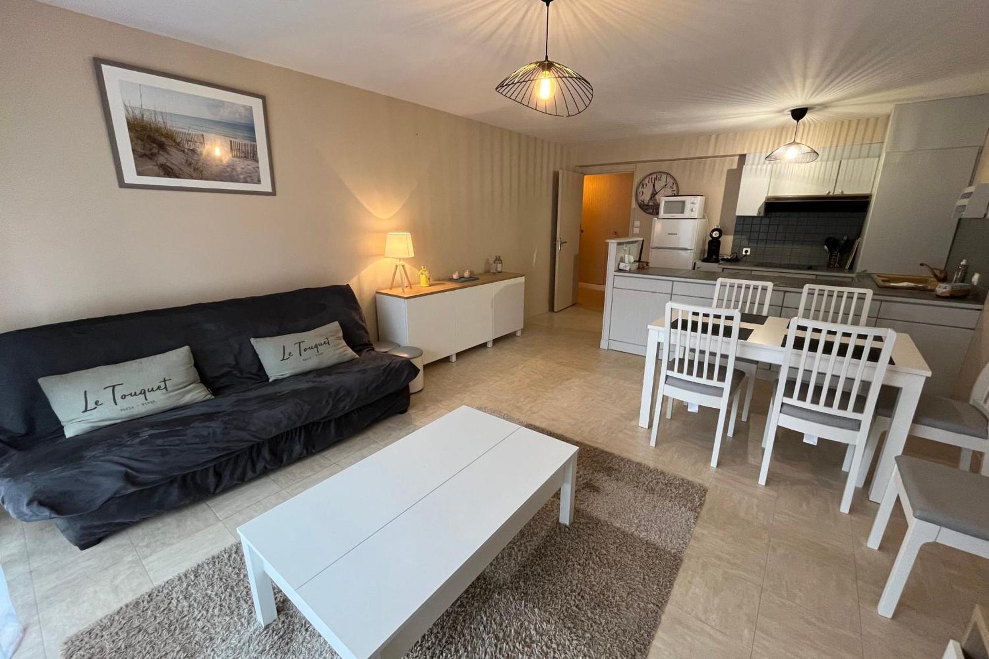 Pleasant Apartment For 6 People With Parking Space Le Touquet Buitenkant foto